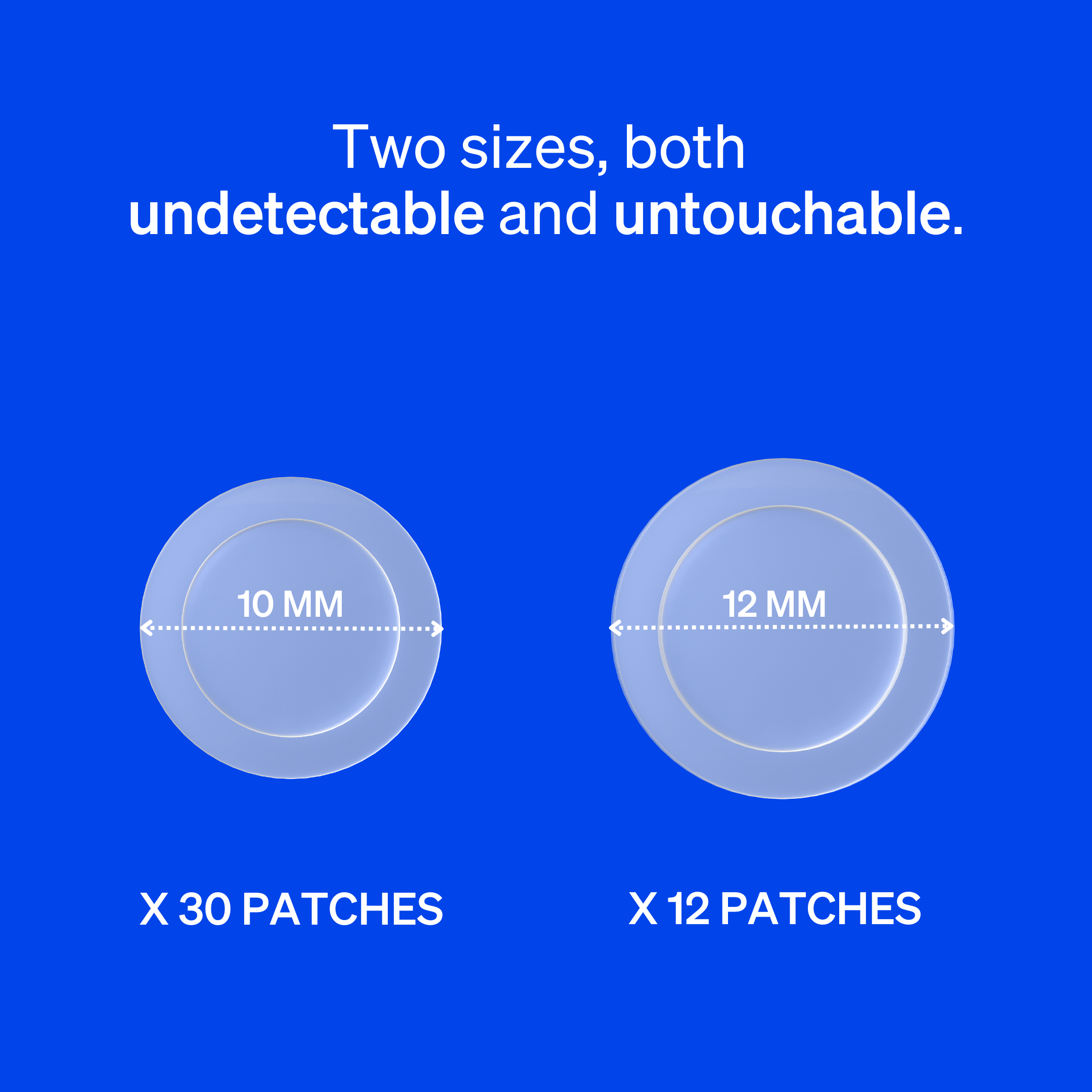 Trio Bundle RIGHT AWAY™ Thincognito Spot Patches