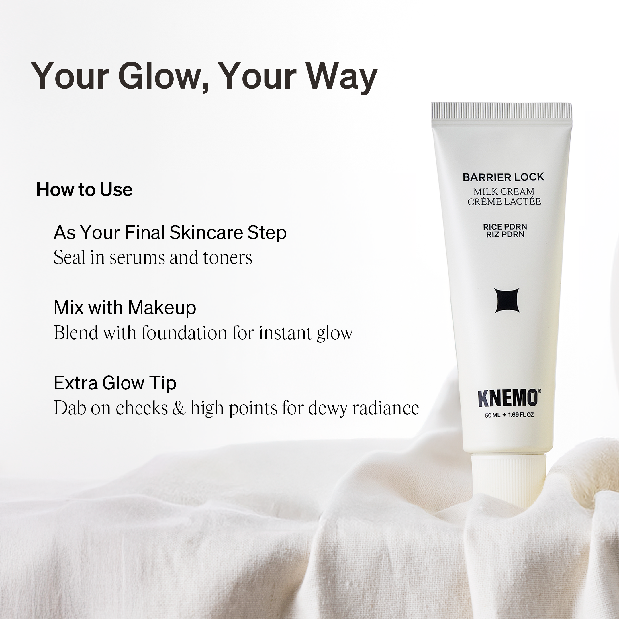 BARRIER LOCK Rice PDRN Milk Cream