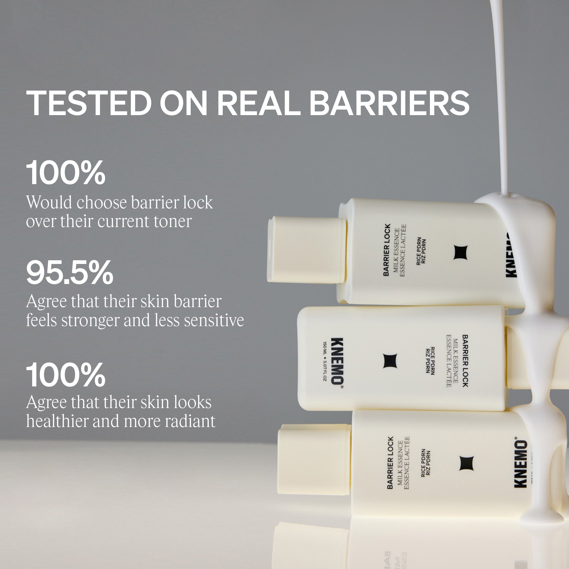 BARRIER LOCK Rice PDRN Milk Essence