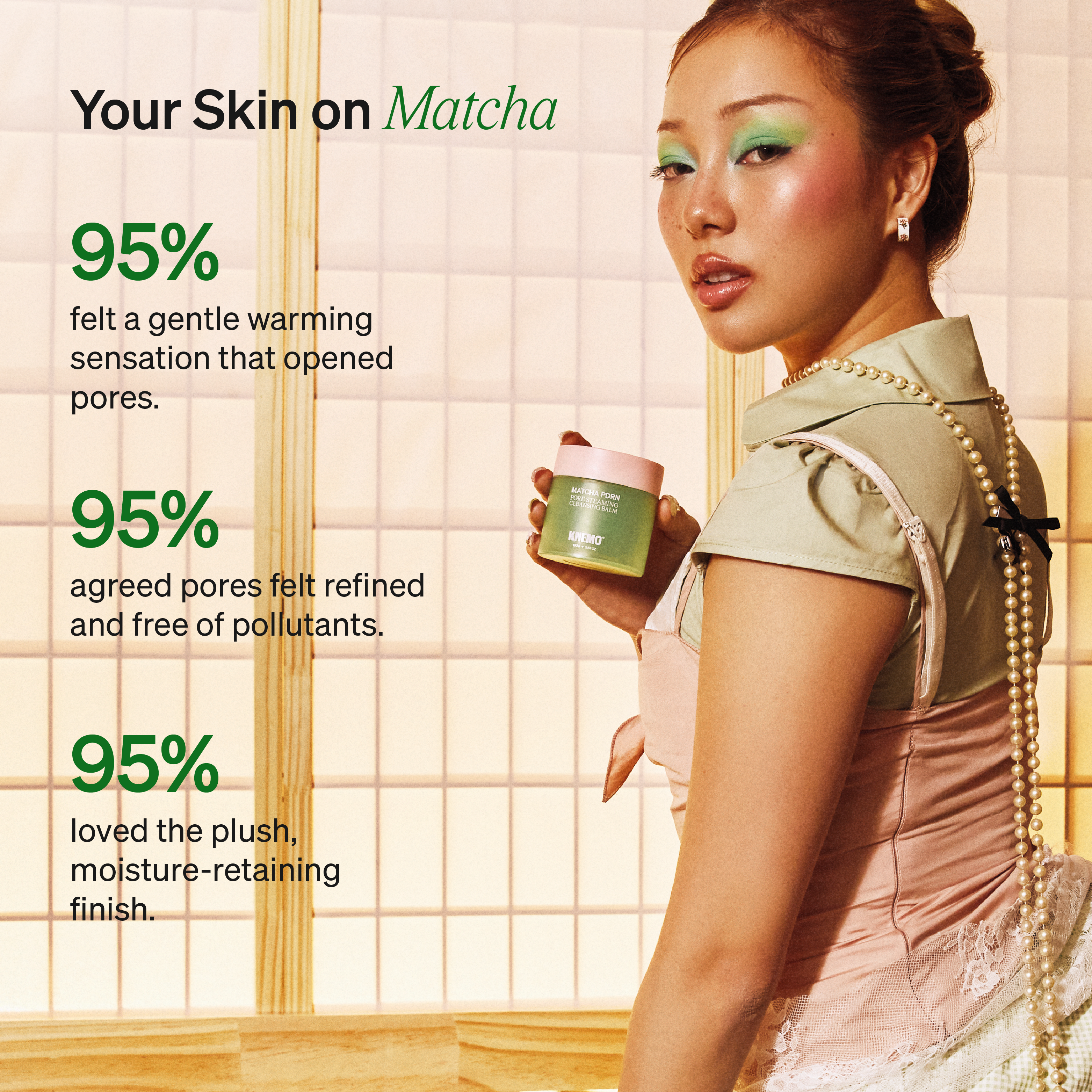 Matcha PDRN Pore Steaming Cleansing Balm