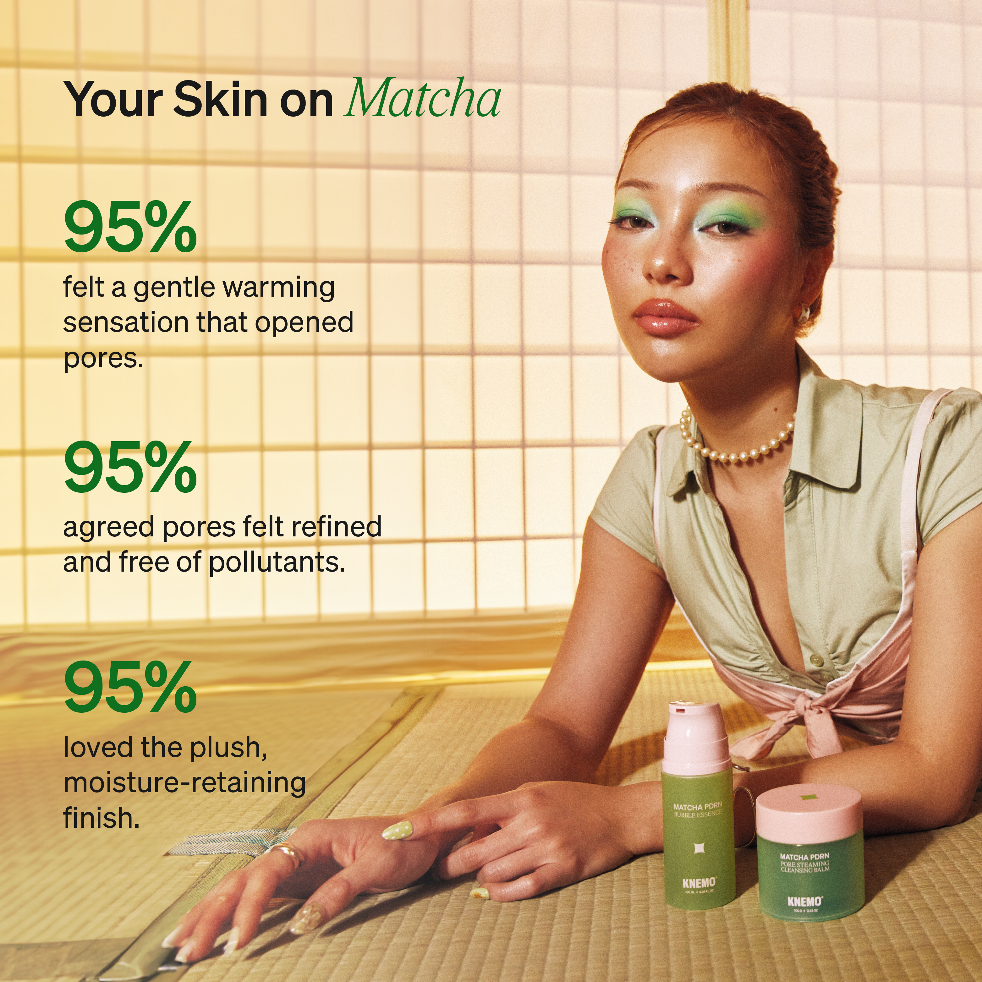 Matcha PDRN Bubble Essence