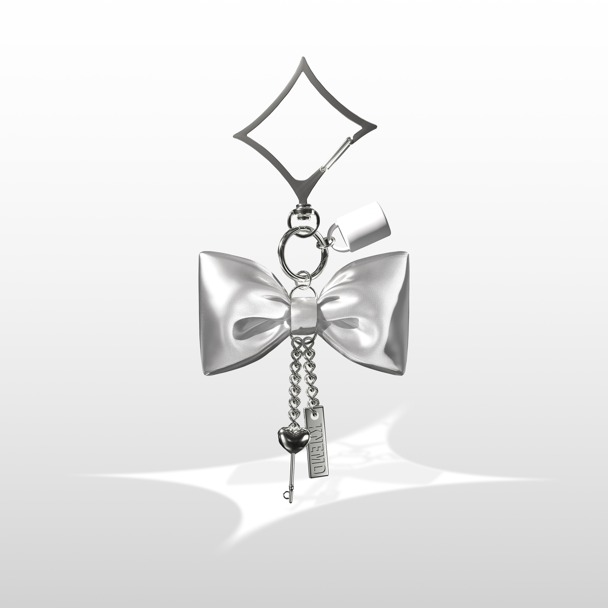 Lockette Ribbon Keychain