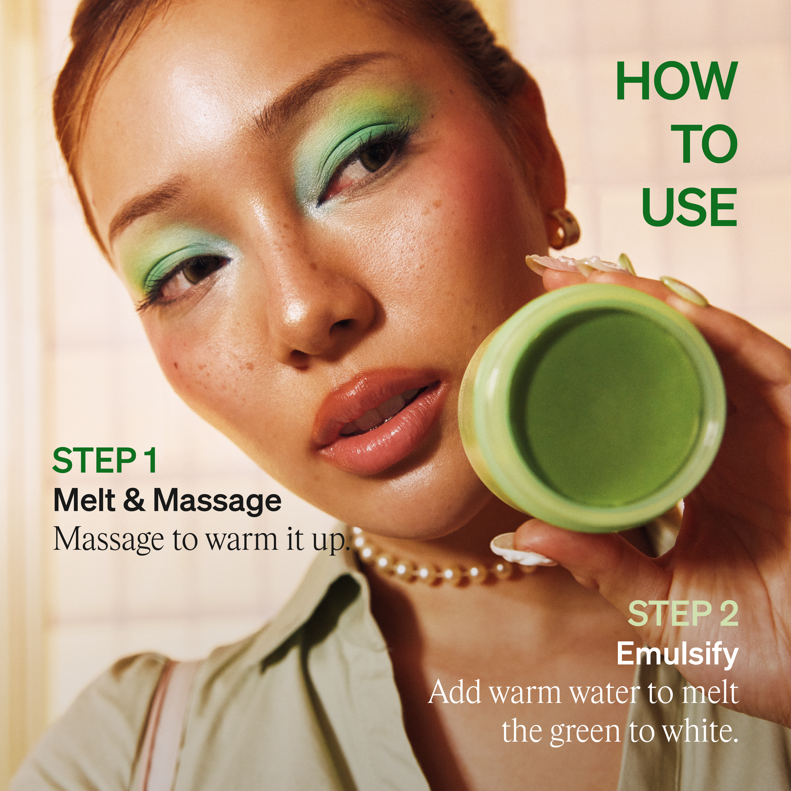Matcha Latte PDRN Routine